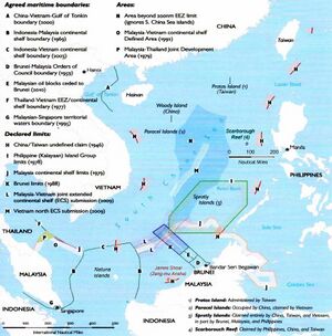 South China Sea Claims and Boundary Agreements 2012.jpg