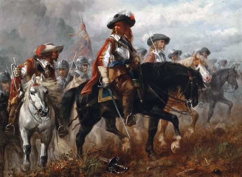 File:King Charles I and Prince Rupert before the Battle of Naseby.jpg