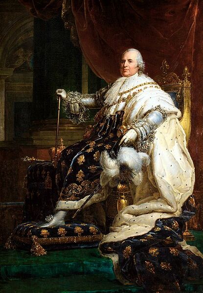 File:Louis XVIII of France in Coronation Robes.jpg