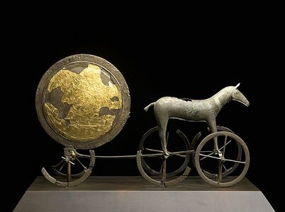 The "Trundholm sun chariot"